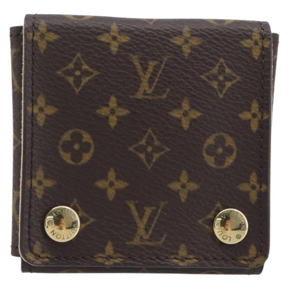 LOUIS VUITTON Monogram Accessory Case LV Auth 209969