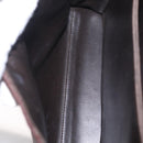Bally Hand Bag Leather 2way Brown Gold Auth 209977-24