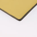 CELINE Clutch Bag Suede Calfskin leather Multicolor Silver Auth 209979A-11
