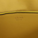 CELINE Clutch Bag Suede Calfskin leather Multicolor Silver Auth 209979A-17