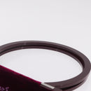Salvatore Ferragamo Gancini Tote Bag Velor Purple Silver Auth 209980V-8