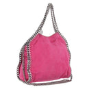 Stella McCartney Chain Falabella Bag Polyester 2way Pink 371223 Auth 209988-1