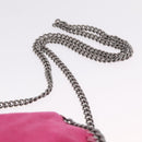 Stella McCartney Chain Falabella Bag Polyester 2way Pink 371223 Auth 209988-10