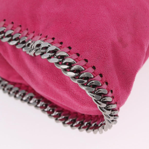 Stella McCartney Chain Falabella Bag Polyester 2way Pink 371223 Auth 209988
