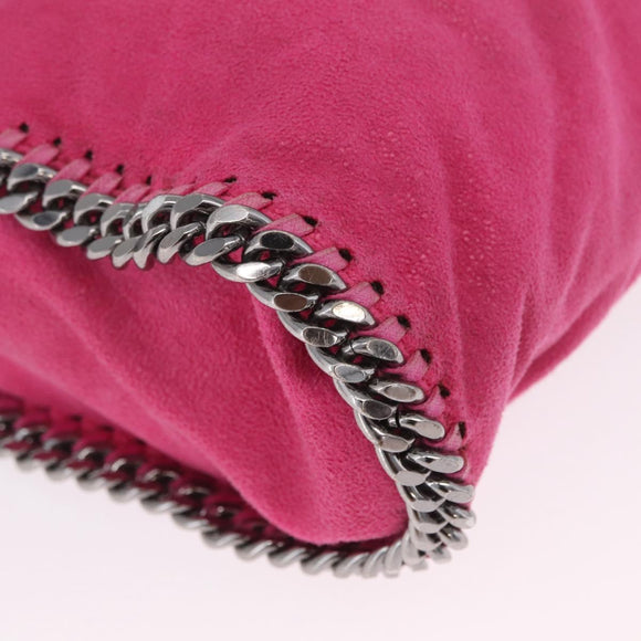 Stella McCartney Chain Falabella Bag Polyester 2way Pink 371223 Auth 209988