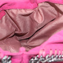 Stella McCartney Chain Falabella Bag Polyester 2way Pink 371223 Auth 209988-19
