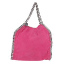 Stella McCartney Chain Falabella Bag Polyester 2way Pink 371223 Auth 209988-2