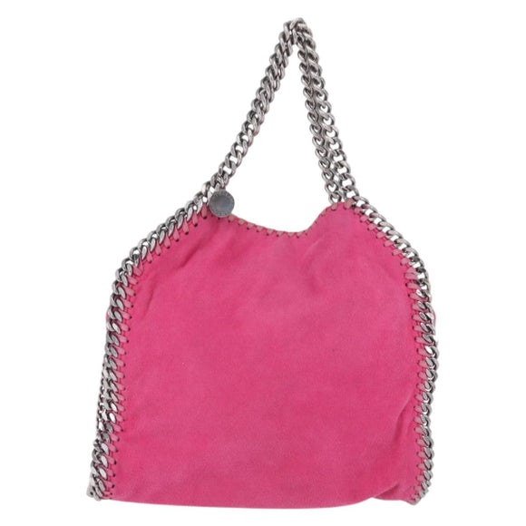 Stella McCartney Chain Falabella Bag Polyester 2way Pink 371223 Auth 209988