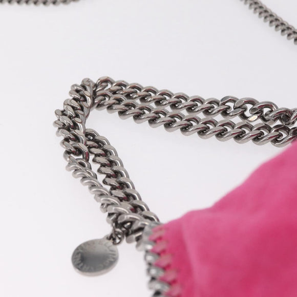 Stella McCartney Chain Falabella Bag Polyester 2way Pink 371223 Auth 209988