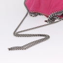 Stella McCartney Chain Falabella Bag Polyester 2way Pink 371223 Auth 209988-9
