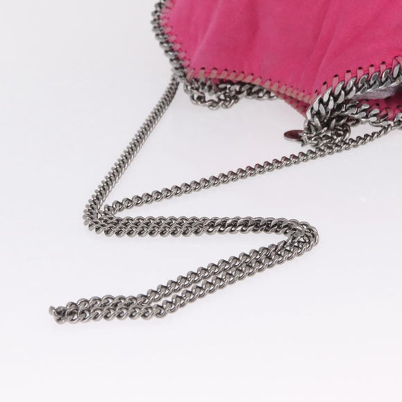 Stella McCartney Chain Falabella Bag Polyester 2way Pink 371223 Auth 209988