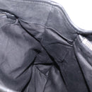 Miu Miu Tote Bag Leather Black Silver Auth 209991V-18