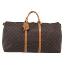 LOUIS VUITTON Monogram Keepall Bandouliere 60 Boston Bag M41412 LV Auth 209992V-2