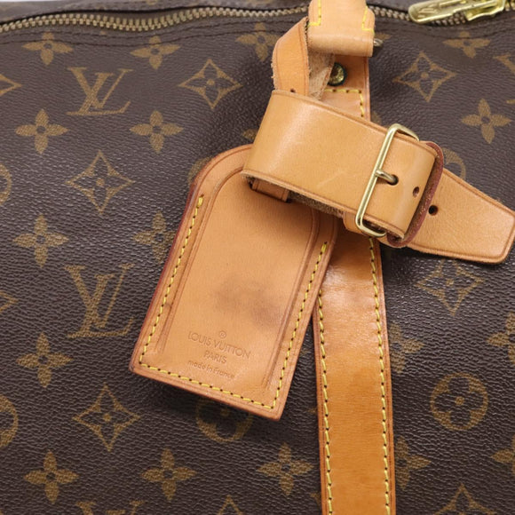 LOUIS VUITTON Monogram Keepall Bandouliere 60 Boston Bag M41412 LV Auth 209992V