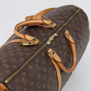 LOUIS VUITTON Monogram Keepall Bandouliere 60 Boston Bag M41412 LV Auth 209992V-6