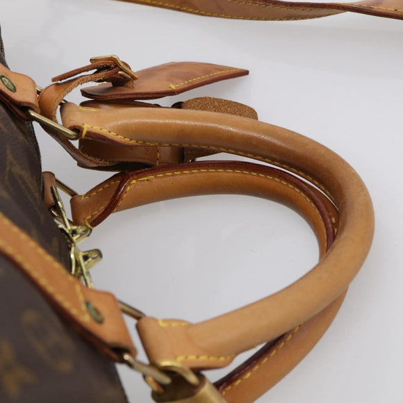 LOUIS VUITTON Monogram Keepall Bandouliere 60 Boston Bag M41412 LV Auth 209992V