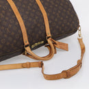 LOUIS VUITTON Monogram Keepall Bandouliere 60 Boston Bag M41412 LV Auth 209992V-9