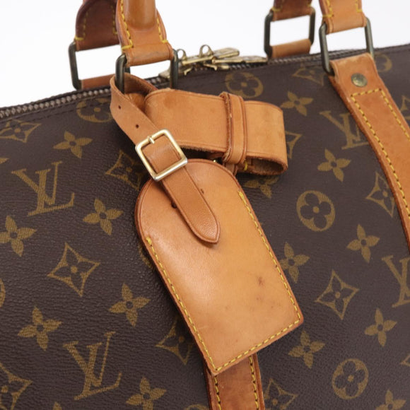 LOUIS VUITTON Monogram Keepall 45 Boston Bag M41428 LV Auth 209993