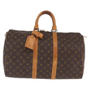 LOUIS VUITTON Monogram Keepall 45 Boston Bag M41428 LV Auth 209993-2