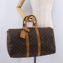 LOUIS VUITTON Monogram Keepall 45 Boston Bag M41428 LV Auth 209993-28
