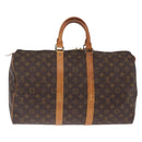 LOUIS VUITTON Monogram Keepall 45 Boston Bag M41428 LV Auth 209993-4