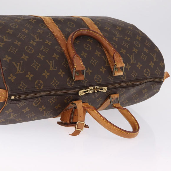 LOUIS VUITTON Monogram Keepall 45 Boston Bag M41428 LV Auth 209993