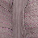 Bottega Veneta INTRECCIATO Hand Bag Leather 2way Pink Auth 210001A-20