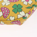 GUCCI Children's Body Bag PVC Yellow Silver 502095 Auth 210005M-14