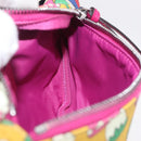 GUCCI Children's Body Bag PVC Yellow Silver 502095 Auth 210005M-19
