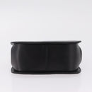 Salvatore Ferragamo Hand Bag Leather Black Gold Auth 210011V-9