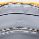 LOUIS VUITTON Monogram Vernis Houston Hand Bag Gris M91053 LV Auth 210014-17