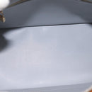 LOUIS VUITTON Monogram Vernis Houston Hand Bag Gris M91053 LV Auth 210014-18