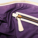 Miu Miu Matelasse Hand Bag Leather 2way Ivory Gold Auth 210015V-24