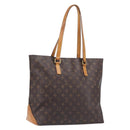 LOUIS VUITTON Monogram Cabas Mezzo Tote Bag M51151 LV Auth 210017-1