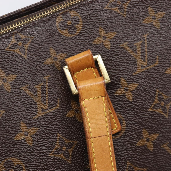 LOUIS VUITTON Monogram Cabas Mezzo Tote Bag M51151 LV Auth 210017