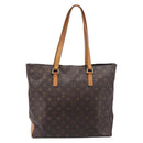 LOUIS VUITTON Monogram Cabas Mezzo Tote Bag M51151 LV Auth 210017-3