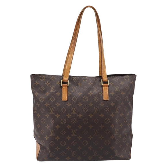 LOUIS VUITTON Monogram Cabas Mezzo Tote Bag M51151 LV Auth 210017