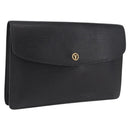 LOUIS VUITTON Epi Montaigne 27 Clutch Bag Black M52652 LV Auth 210021-1