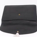 LOUIS VUITTON Epi Montaigne 27 Clutch Bag Black M52652 LV Auth 210021-14