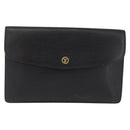 LOUIS VUITTON Epi Montaigne 27 Clutch Bag Black M52652 LV Auth 210021-2