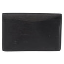 LOUIS VUITTON Epi Montaigne 27 Clutch Bag Black M52652 LV Auth 210021-3