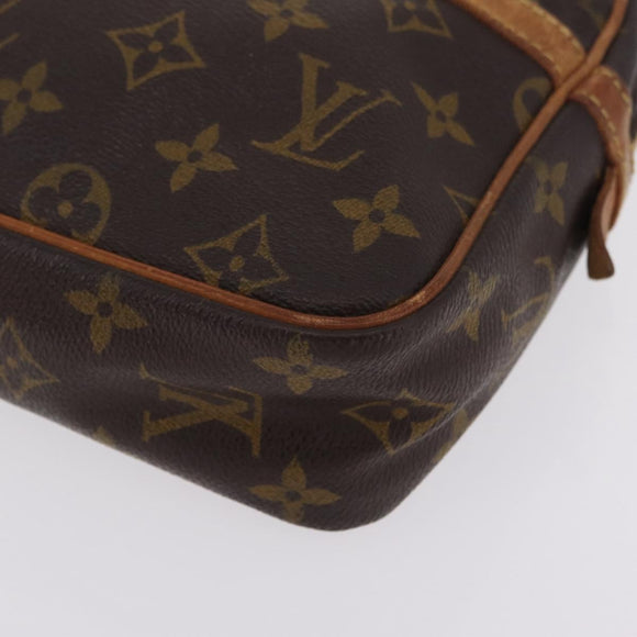 LOUIS VUITTON Monogram Compiegne 23 Clutch Bag M51847 LV Auth 210022