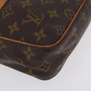 LOUIS VUITTON Monogram Compiegne 23 Clutch Bag M51847 LV Auth 210022-9