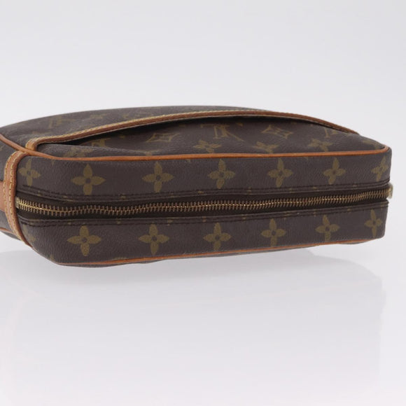 LOUIS VUITTON Monogram Compiegne 23 Clutch Bag M51847 LV Auth 210023