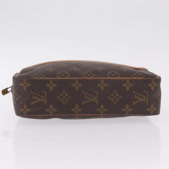 LOUIS VUITTON Monogram Compiegne 23 Clutch Bag M51847 LV Auth 210023