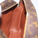 LOUIS VUITTON Monogram Compiegne 28 Clutch Bag M51845 LV Auth 210024-16