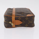 LOUIS VUITTON Monogram Compiegne 28 Clutch Bag M51845 LV Auth 210024-5