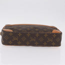LOUIS VUITTON Monogram Compiegne 28 Clutch Bag M51845 LV Auth 210024-7