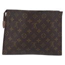 LOUIS VUITTON Monogram Poche Toilette 26 Pouch M47542 LV Auth 210027-3