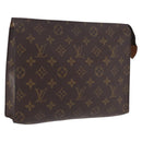LOUIS VUITTON Monogram Poche Toilette 26 Pouch M47542 LV Auth 210030-1